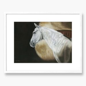 Horse Original art 'Calmness' by Irish artist Eszter Hatala