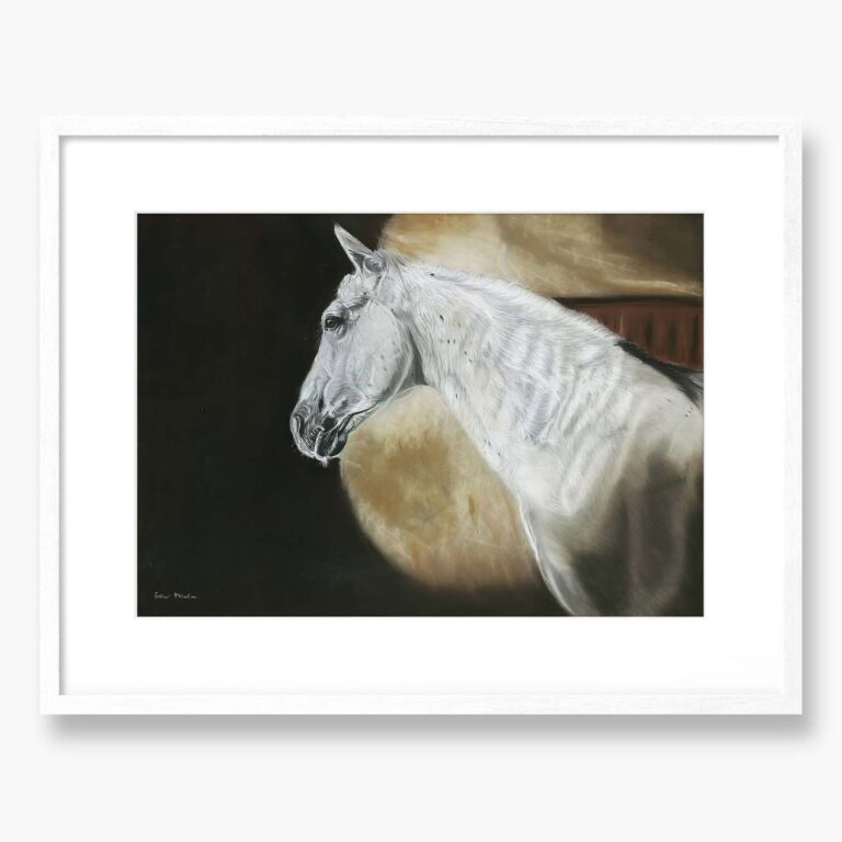 Horse Original art 'Calmness' by Irish artist Eszter Hatala