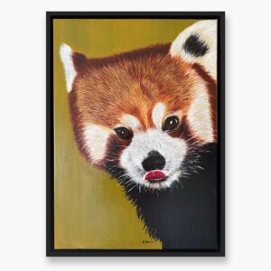 Red Panda Original art by Irish artist Eszter Hatala