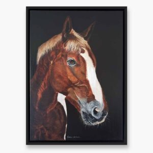 Horse Original art by Irish artist Eszter Hatala